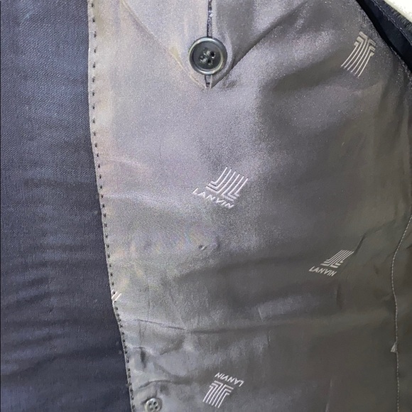 Men’s Lanvin Paris suit blazer jacket dbl breasted - Picture 7 of 16